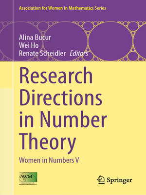 cover image of Research Directions in Number Theory